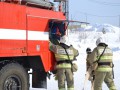 Пожарные учения прошли в аэропорту Ленска
