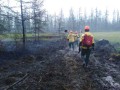 Прошедшие дожди потушили часть лесных пожаров в Верхоянском районе Якутии