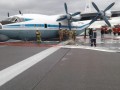Военно-транспортный Ан-12 аварийно сел в Екатеринбурге