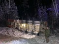 Цистерна с нефтепродуктами опрокинулась в Амгинском районе Якутии