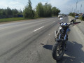 Мотоцикл столкнулся с иномаркой в Якутске
