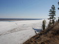 Ледоход на реке Лене находится в 701 км от границы с Якутией