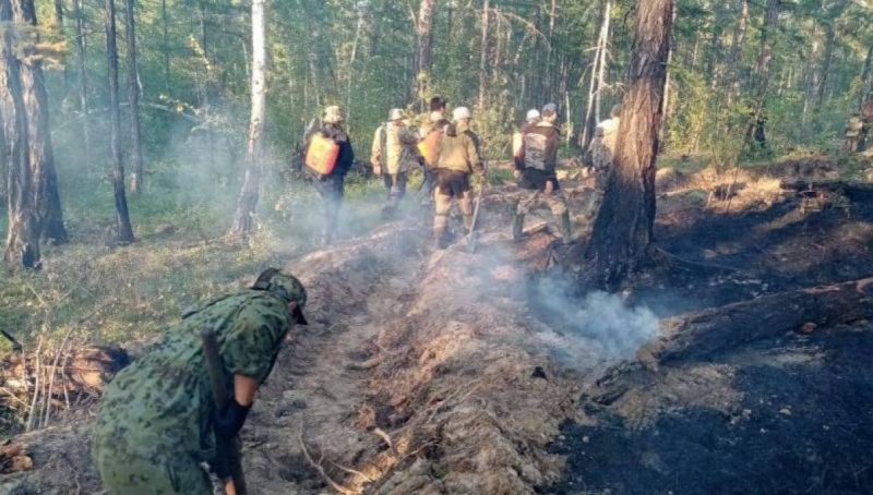Количество пожаров в Якутии за сутки увеличилось на три и составило 25 очагов