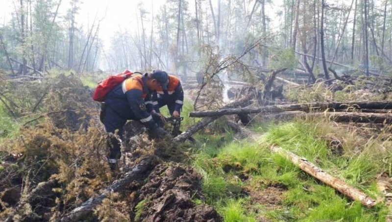 17 новых пожаров в Якутии появилось из-за гроз. В зону задымления попали 26 населенных пунктов