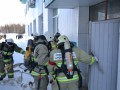 Пожарные учения прошли в аэропорту Ленска
