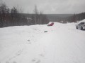 В Ленске автоледи госпитализирована после ДТП со снежным валом