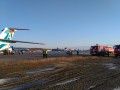 Самолет АК «Ангара» выкатился за пределы ВПП в аэропорту Мирного