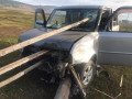 Пьяный водитель наехал на деревянный забор в Хангаласском районе Якутии