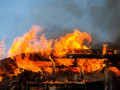 Частный дом горел на Хатынг-Юряхском шоссе в Якутске