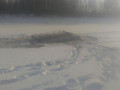 УАЗ провалился под лед в Верхоянском районе Якутии