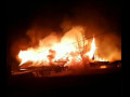 Пожар произошел в аварийном доме в пригороде Якутска