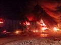15 единиц техники пострадало в результате пожара в Мирнинском районе Якутии
