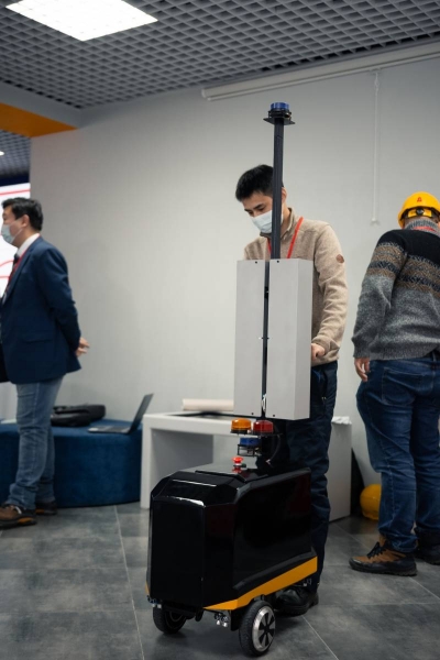 РЖД начнут тестирование робота-дезинфектора, созданного якутскими инженерами