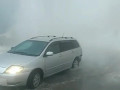 Водопроводную трубу прорвало по улице Каландаришвили в Якутске