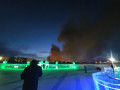 Пожар на теплотрассе произошел в Якутске