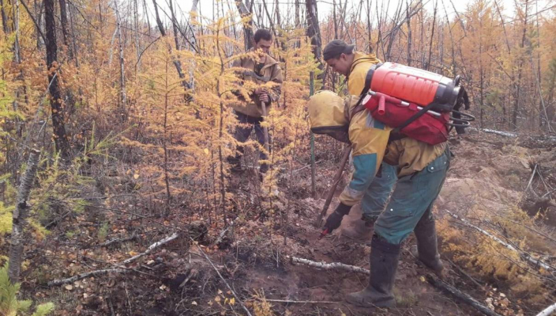 Минэкологии: «Лесопожарная обстановка в Якутии осложнена устойчивой жаркой погодой и грозовой активностью»